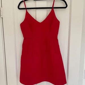 LuLu's red sheath dress